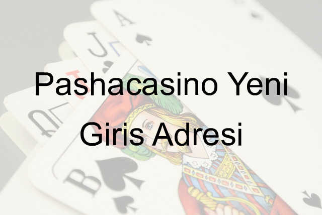 Pashacasino Yeni Giriş